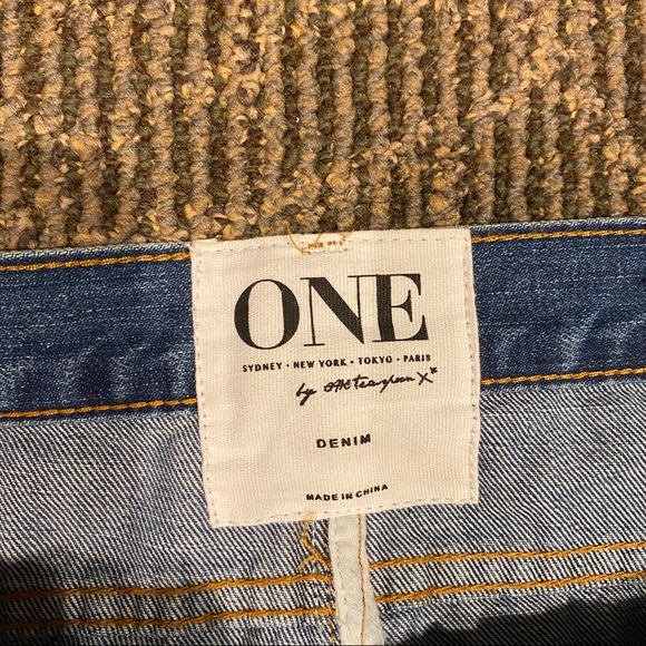 NEW One Teaspoon Cadillac Denim Skirt - Picture 4 of 8